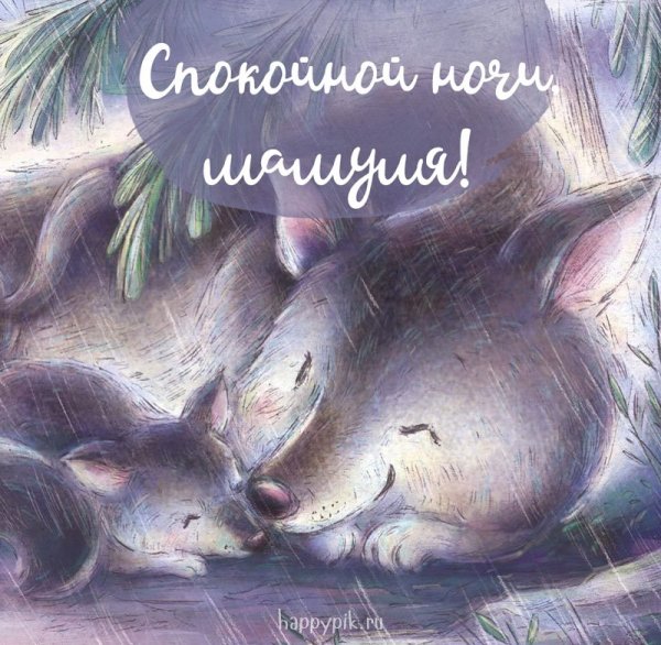 Спокойной ночи мама