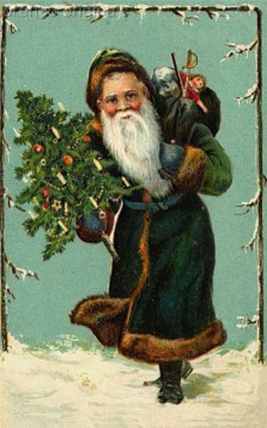 Викторианский дед Мороз
