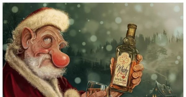 Пьяный Санта