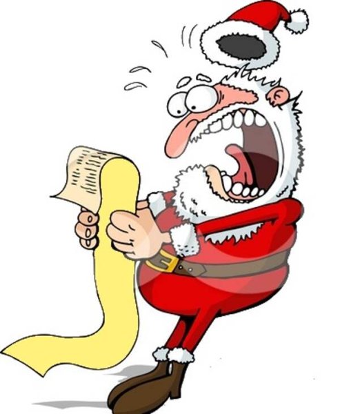 Пьяный дед Мороз