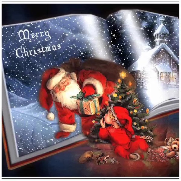 Анимационные открытки Merry Christmas
