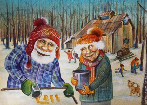 Веселые старики и старушки