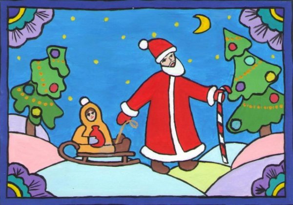 Новогоднее поздравление от детей