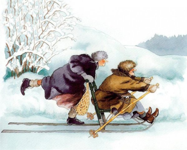 Рисунки на новый год дед Мороз