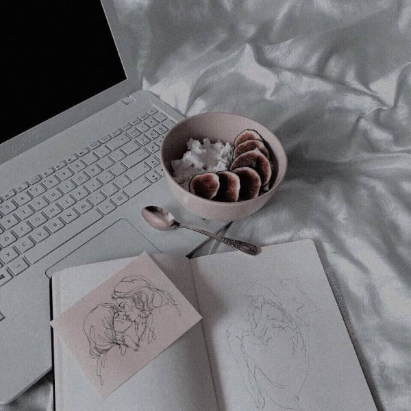 Эстетика рисование серые