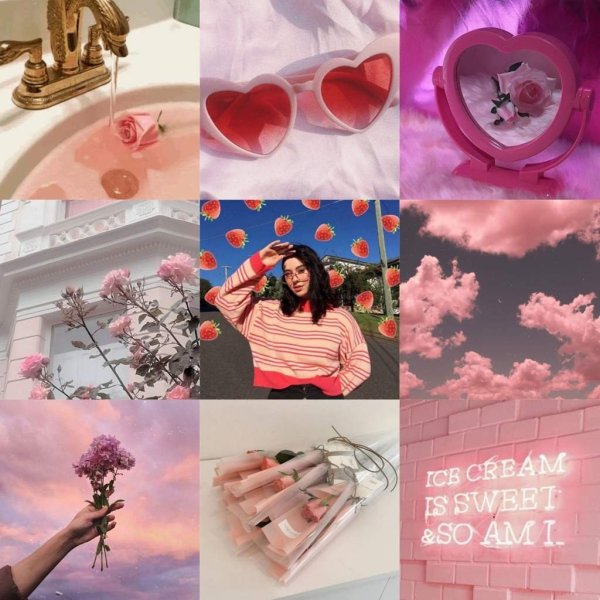 Красивые коллажи Эстетика