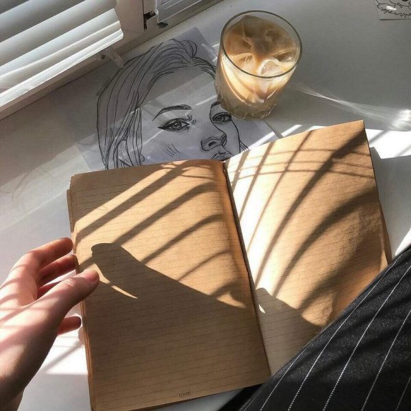 Коричневая бумага Эстетика