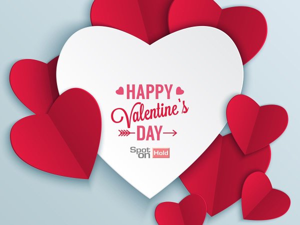 Валентинка Happy Valentine's Day