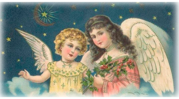 Дореволюционные новогодние открытки