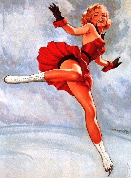 Картины пин ап Валерий Барыкин