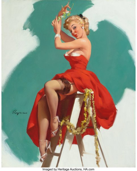 Вячеслав Югай художник пин ап