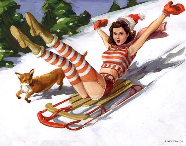 Поздравительная открытка ретро стиль