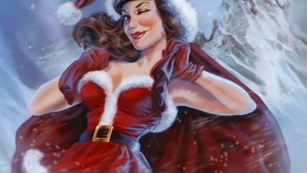 Пинап новый год