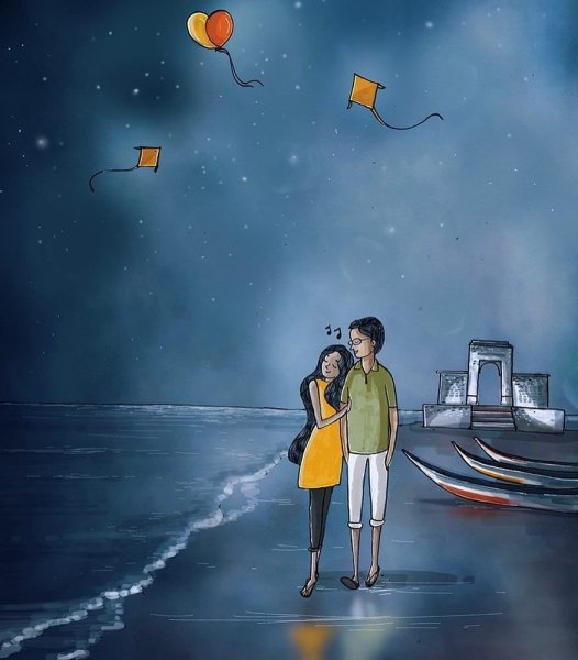 Романтические пожелания на ночь