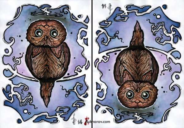 Как сделать открытку перевёртыш