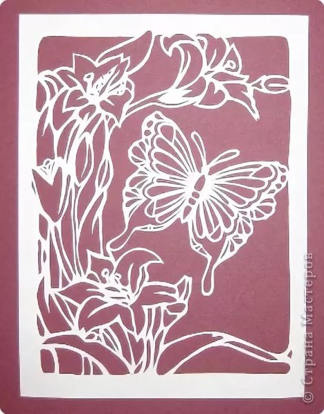 Вытынанка натюрморт