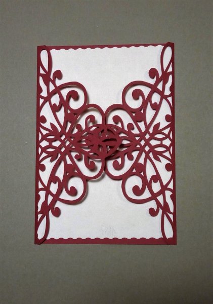 Открытка вырезалка