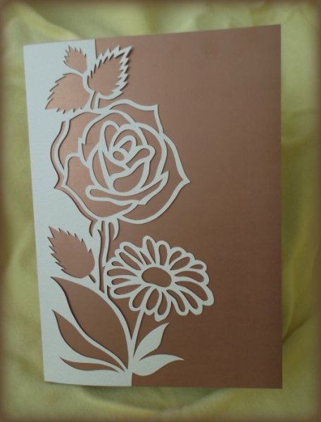 Открытка для вырезания