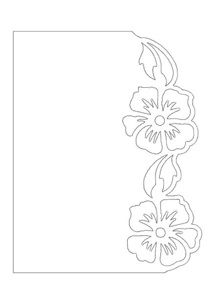 Прорезные открытки