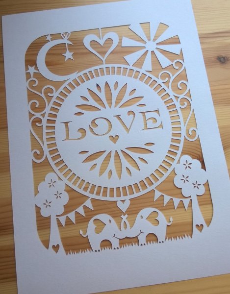 Открытки вытынанки