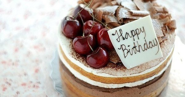 Свеча в торт "с днем рождения"