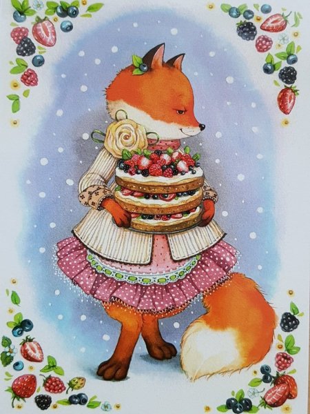 С днем рождения лиса