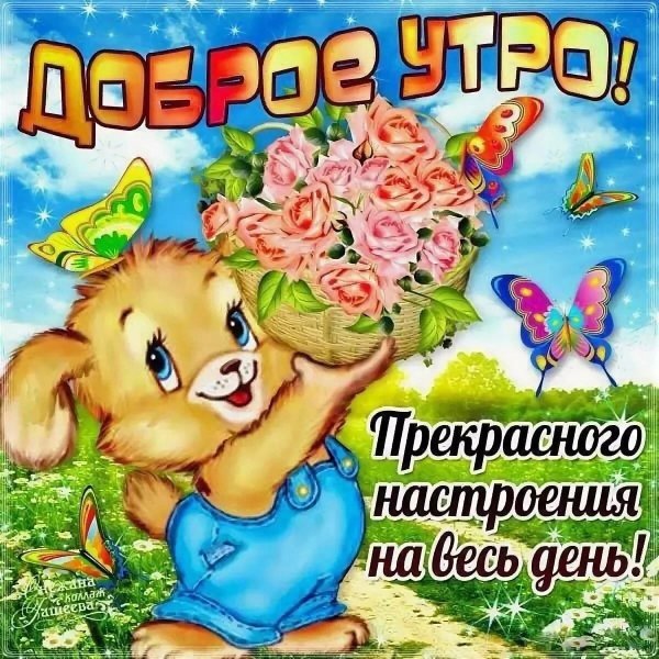 Доброе утро и отличного настроения