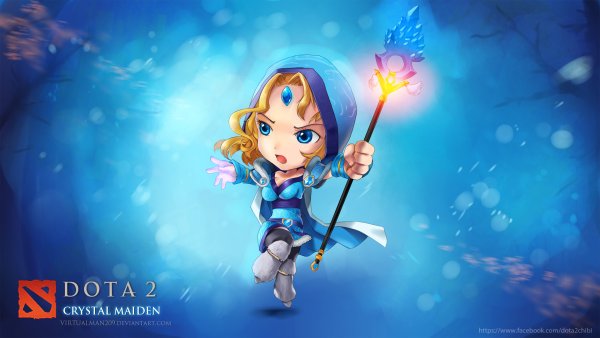Дота 2 Crystal Maiden
