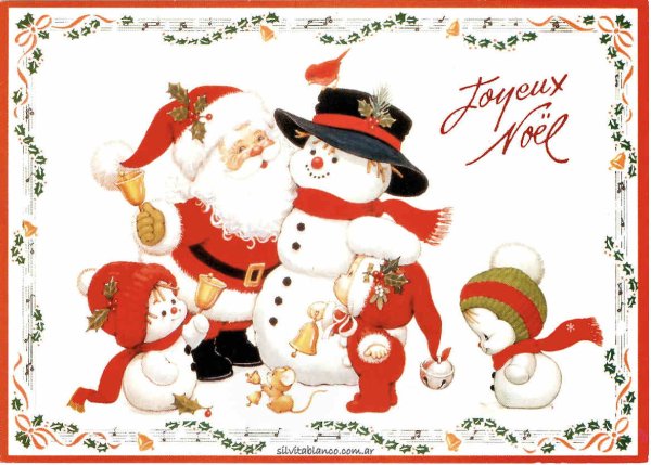 Новогодние открытки на испанском языке