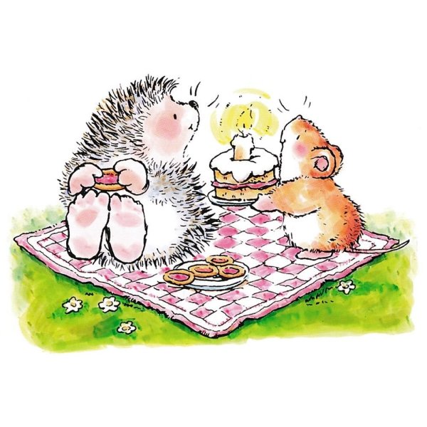 Милый Ежик с днем рождения