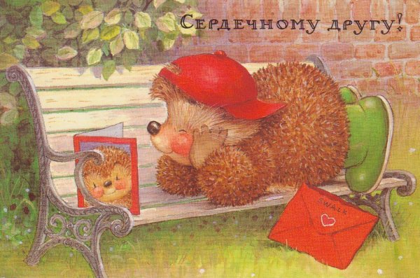 Доброго дня с ежиком