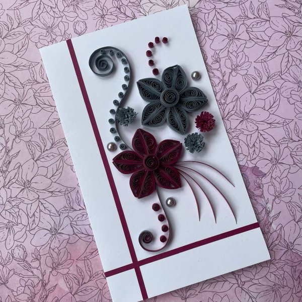 Открытки из квиллинга