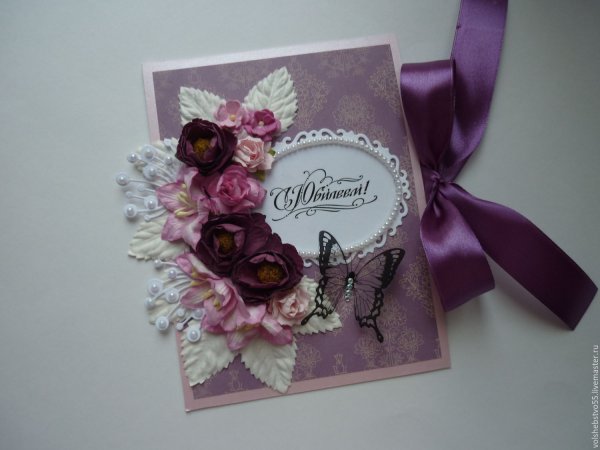 Открытки ручной работы с днем рождения