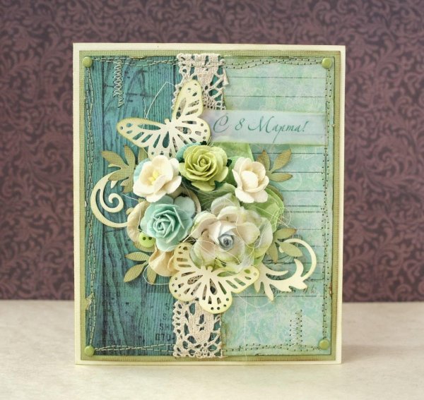 Скрапбукинг открытки