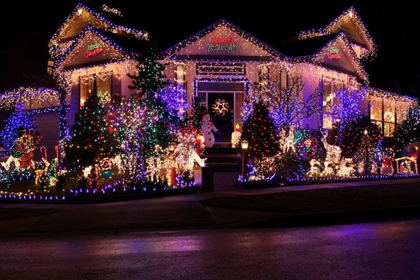 Новогодние гирлянды на дом