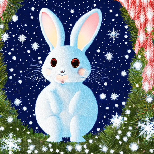 Новый год 2023 кролик
