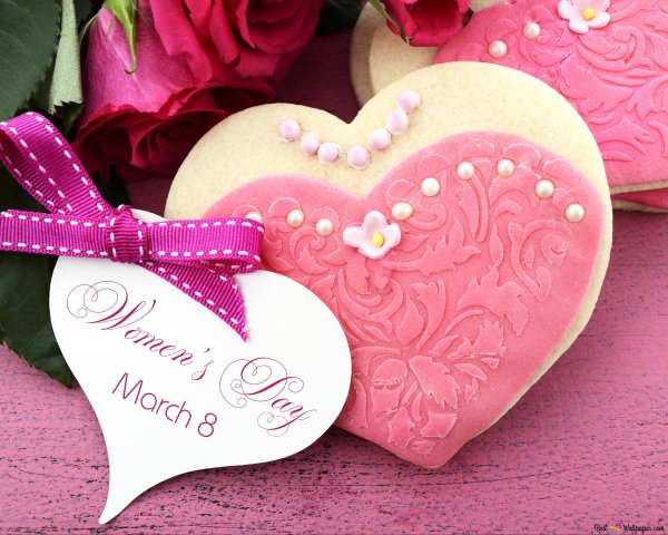 Открытки с сердечками