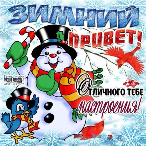 Зимний привет