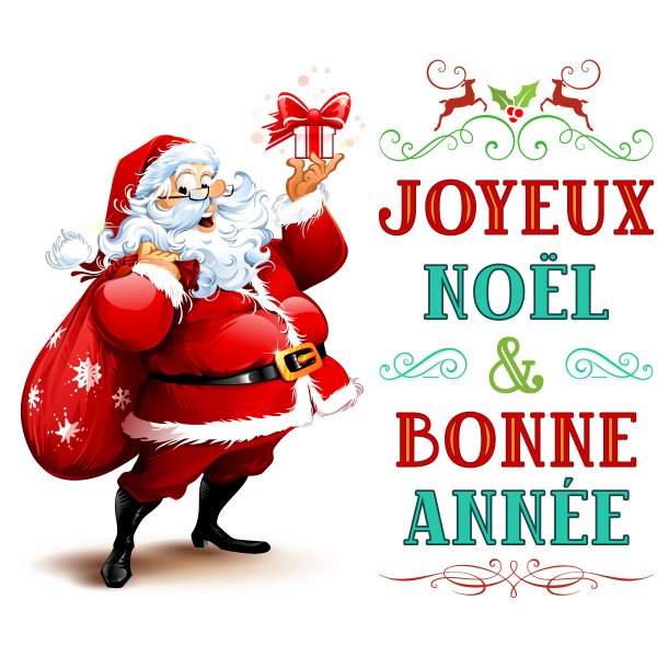 Joyeux noël et bonne année открытки