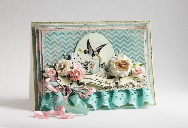 Кардмейкинг шебби Шик