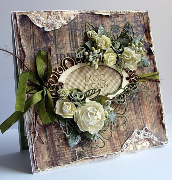 Винтажная открытка Скрапбукинг