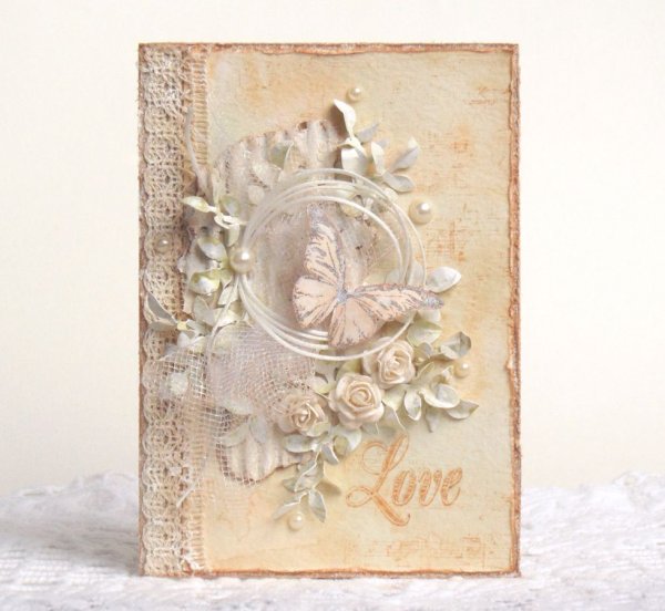 Винтажные открытки своими руками