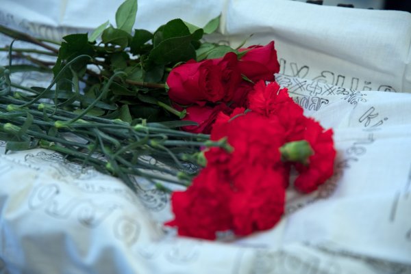 Цветы на прощание