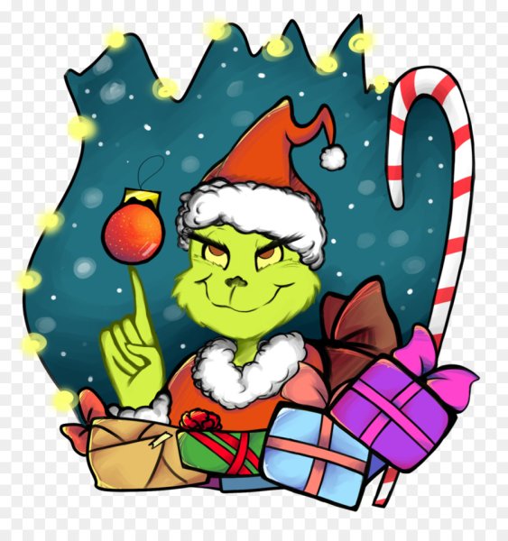 Гринч-похититель рисунок