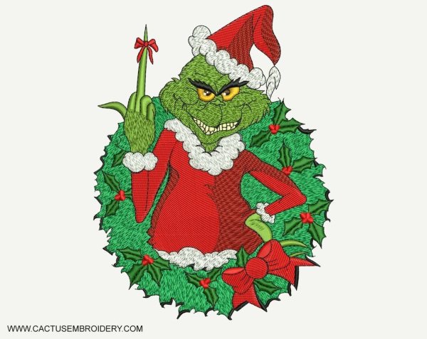 Гринч новый год Санта
