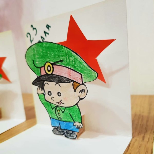 Спецназовец карандашом