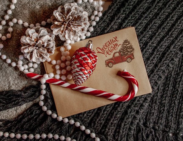 Креативные новогодние открытки