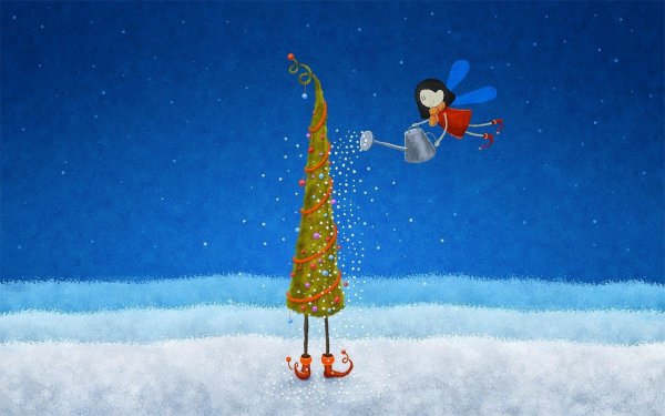 Дизайнерские новогодние открытки