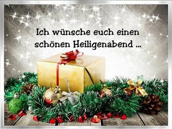 Heiligabend поздравления