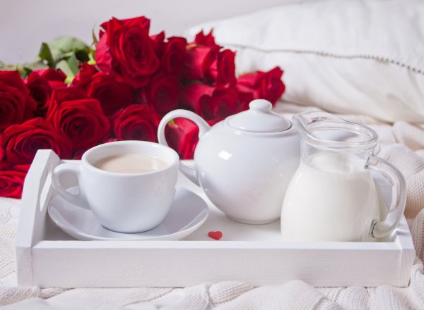 Кофе в постель для любимой